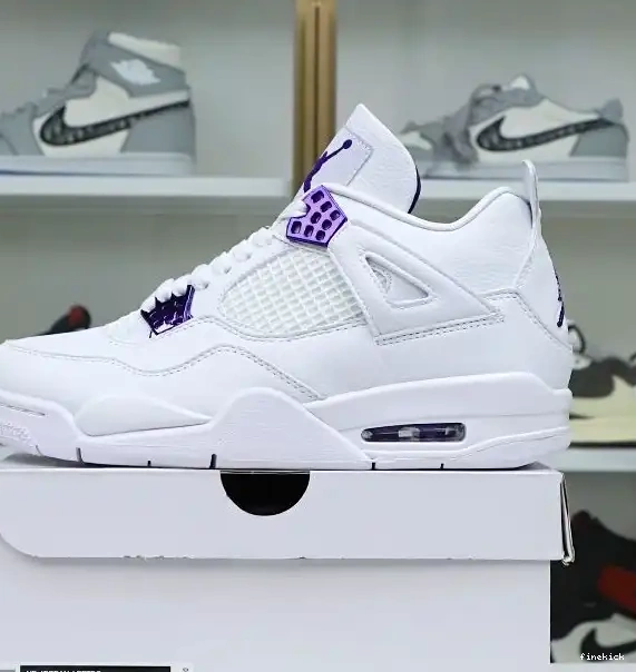 4 JORDAN METALLIC PURPLE AIR 0503